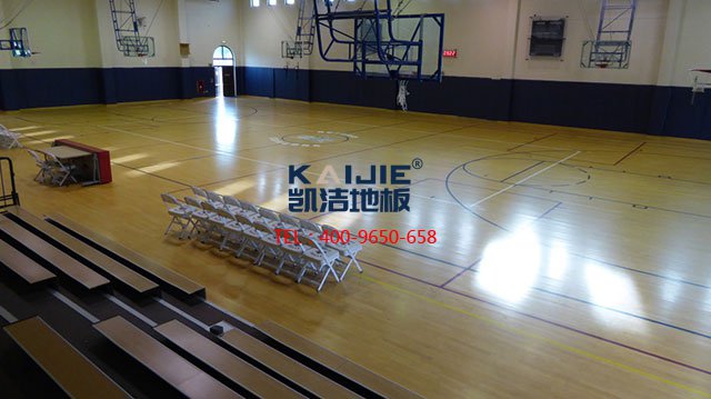 體育木地板廠家哪家好？ 體育館專用運動木地板廠家——凱潔地板