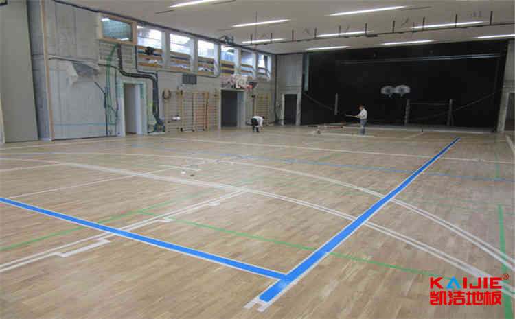 江蘇運動木地板施工工藝